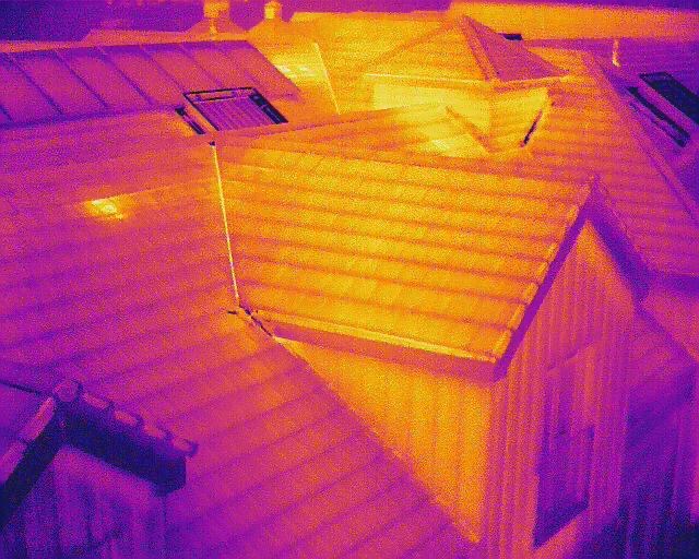 Thermal Imaging Roof Survey Image Newark-on-Trent